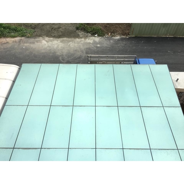 5+5雙強化玻璃採光罩工程