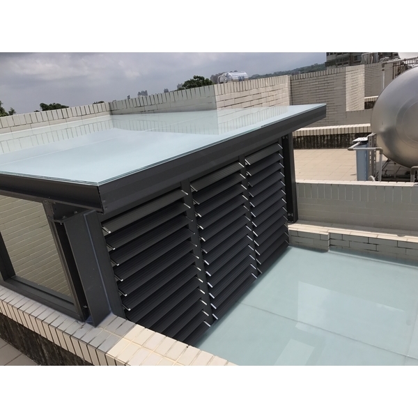 屋頂玻璃採光罩