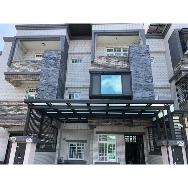 車庫H型玻璃採光罩工程