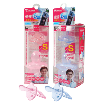 優生五代矽晶安撫奶嘴(雙扁)