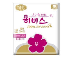 HIBIS漢方衛生棉(日用14片)