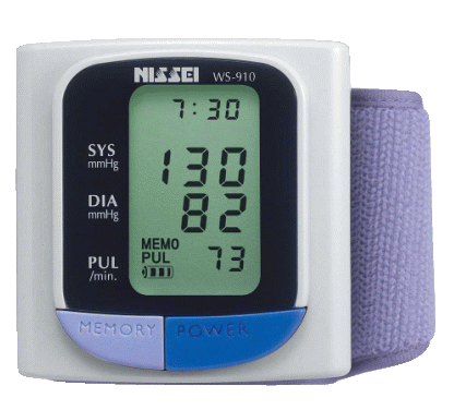日本Nissei手腕式血壓計WS910