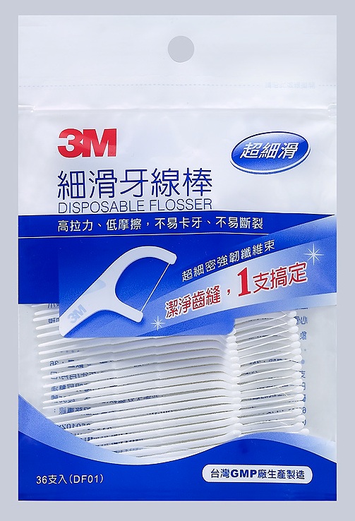 3M超細滑牙線