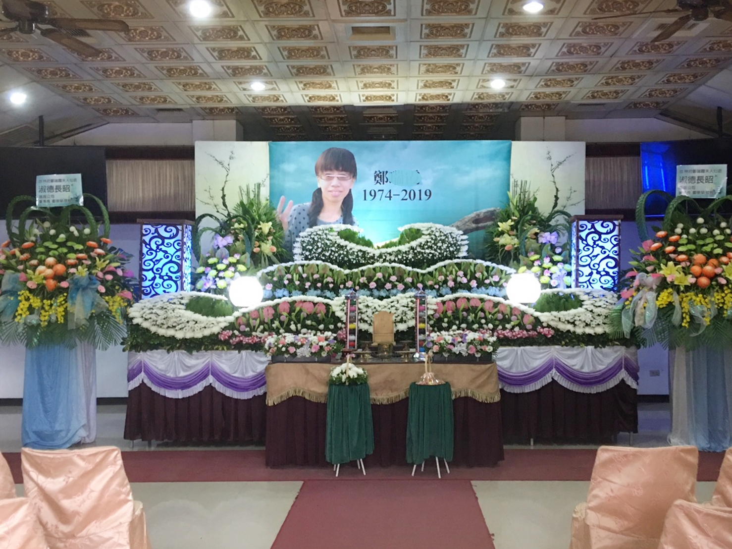 喪禮佈置會場❀朝清禮儀社❀誠心.專心.安心