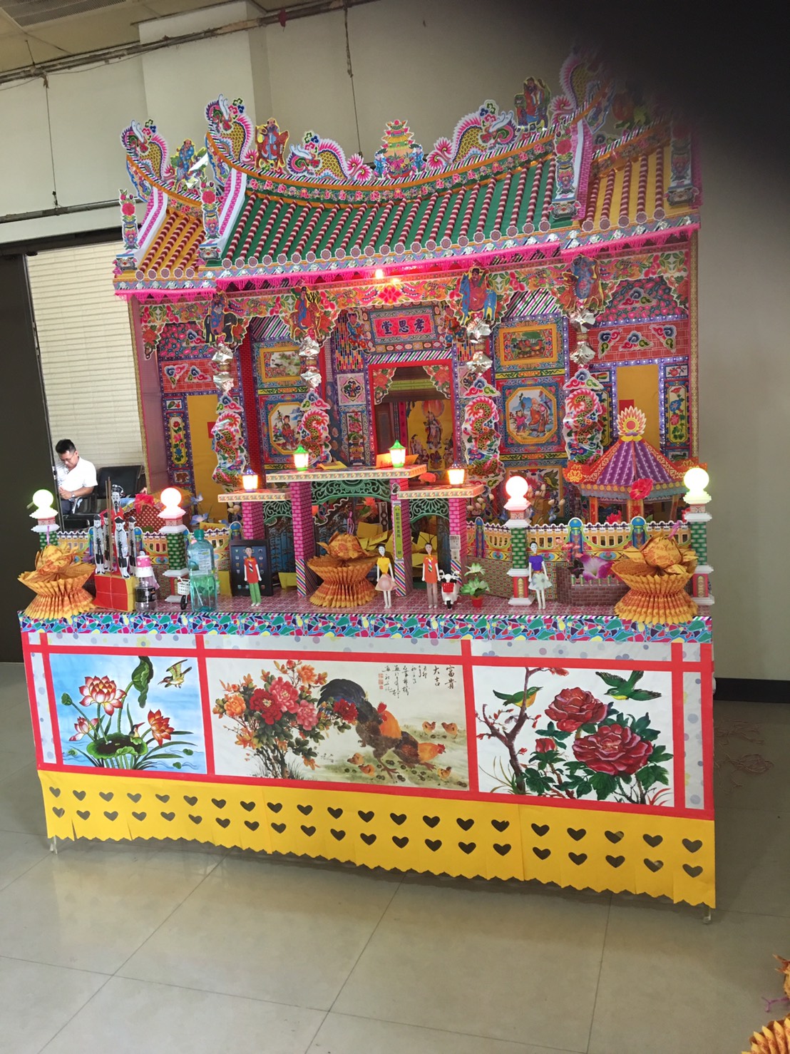 中式中型別墅紙厝❀朝清禮儀社❀誠心.專心.安心