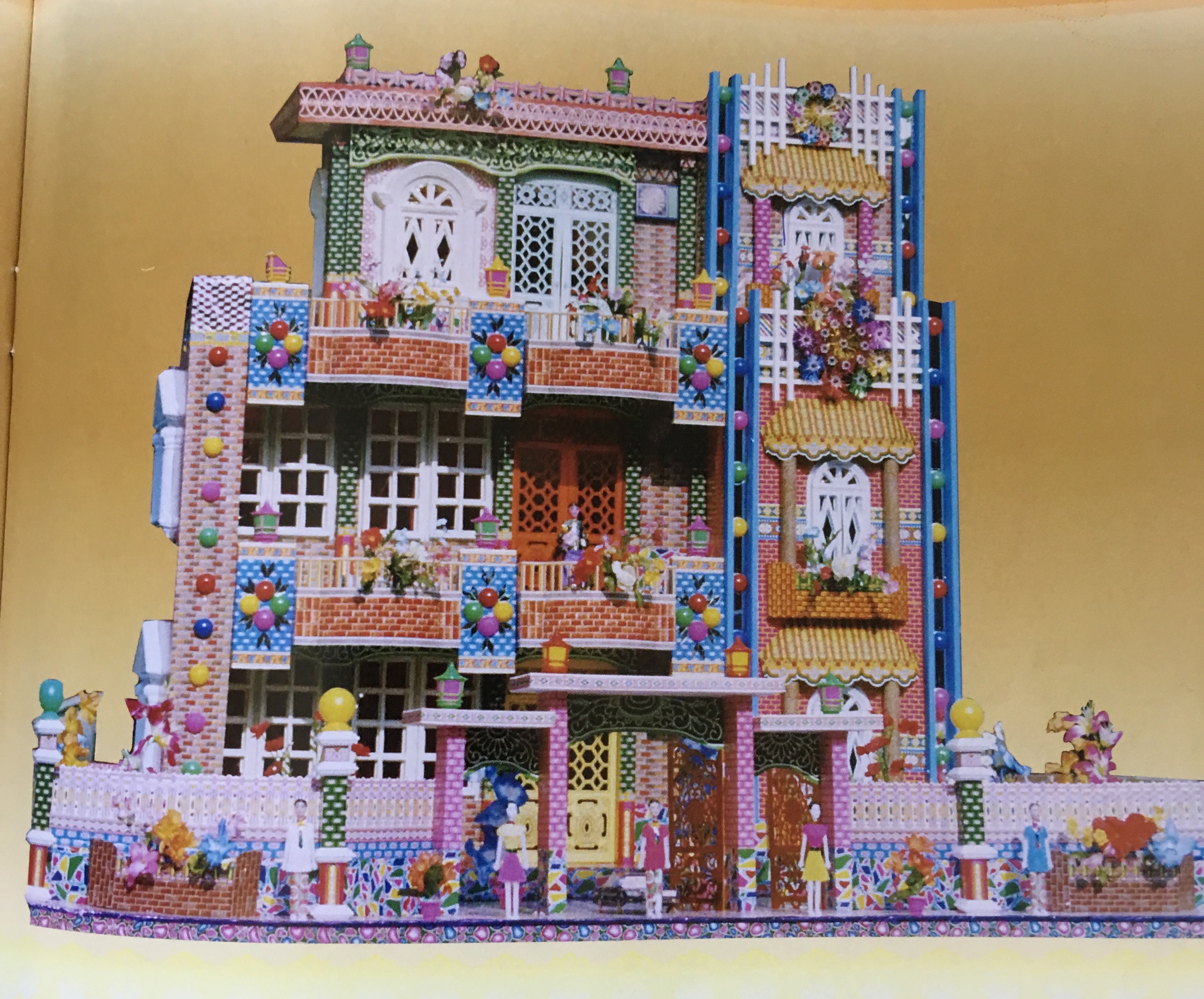 豪華三層透天別墅紙厝❀朝清禮儀社❀誠心.專心.安心