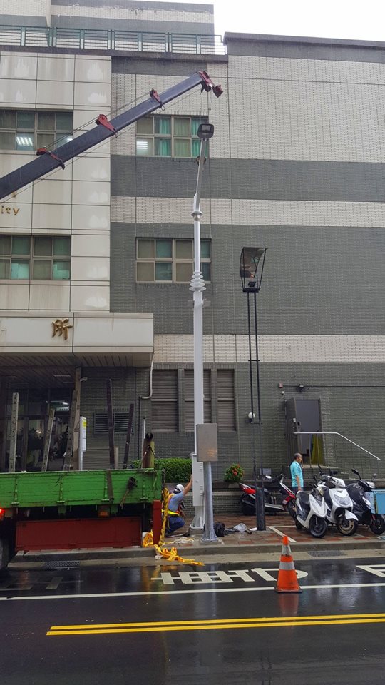 新北市泰山區試辦智慧路燈案8