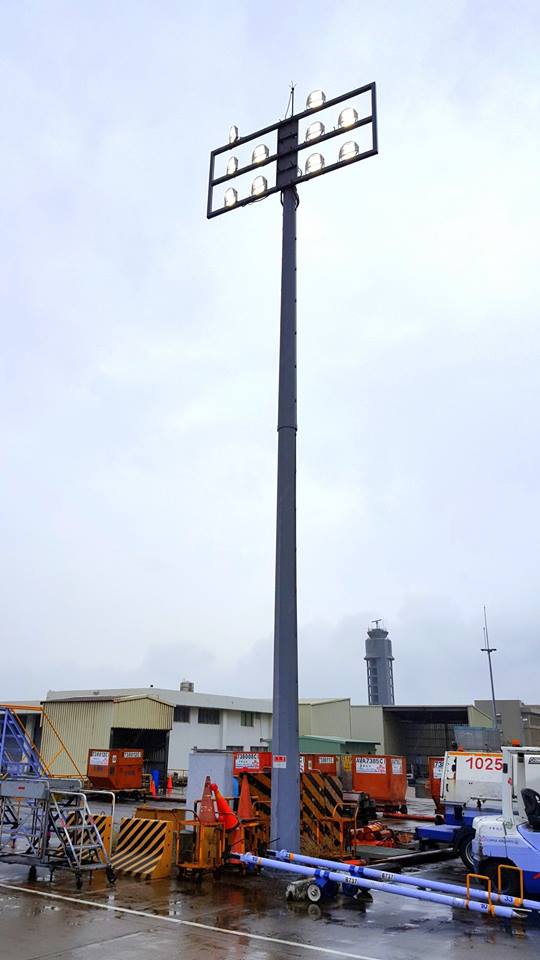 華航停機坪-換裝節能LED燈具案16