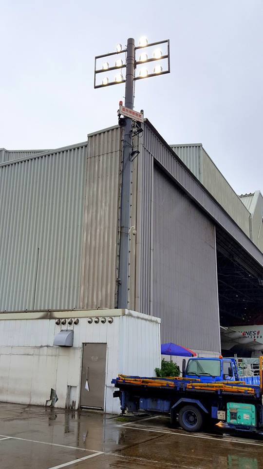 華航停機坪-換裝節能LED燈具案11