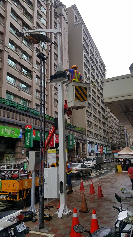 新北市泰山區試辦智慧路燈案12