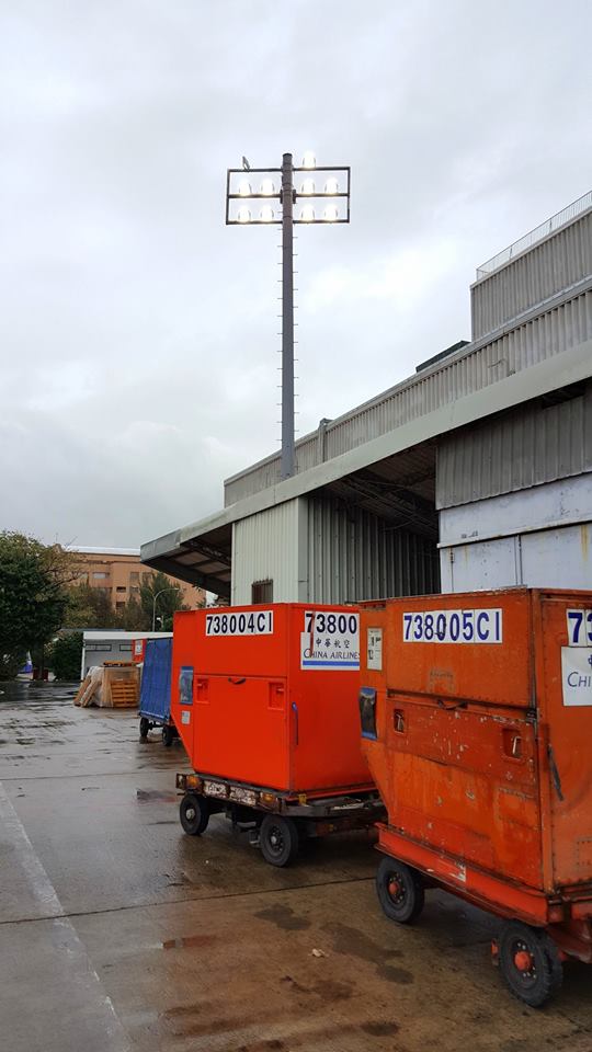 華航停機坪-換裝節能LED燈具案17