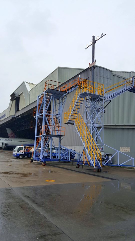 華航停機坪-換裝節能LED燈具案9