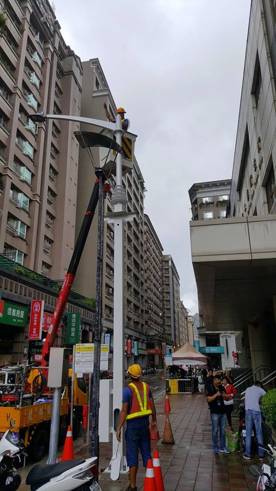 新北市泰山區試辦智慧路燈案11