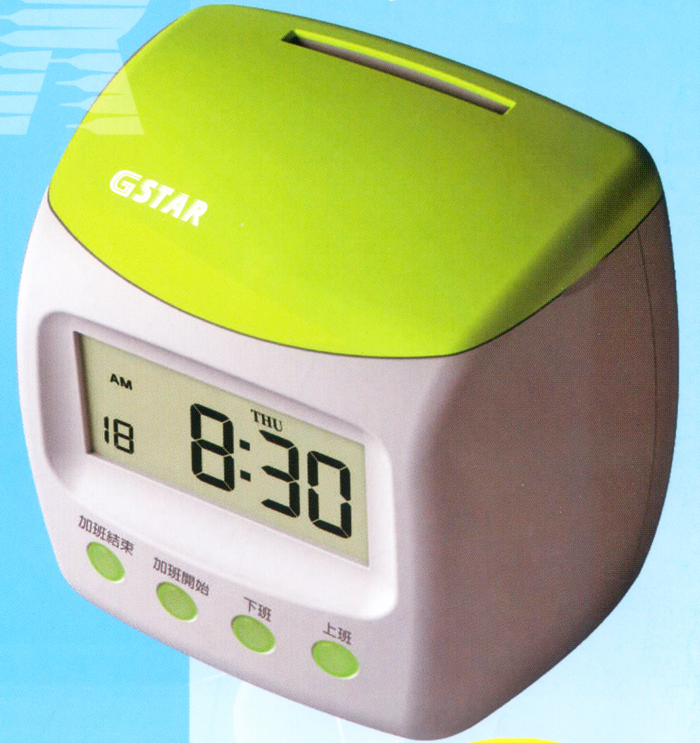 微電腦四欄位打卡鐘TR188