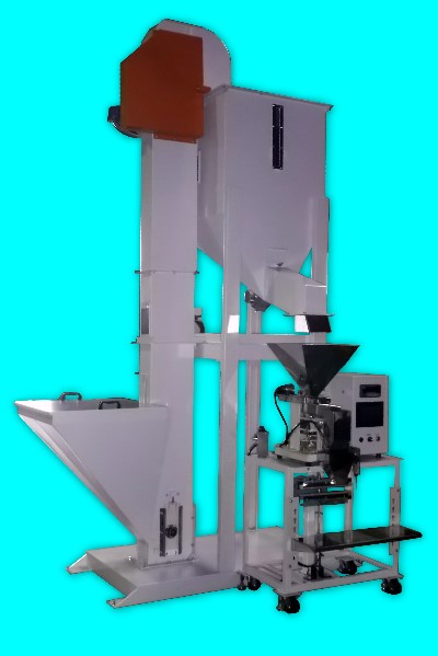 斗升機+桌上型包裝機