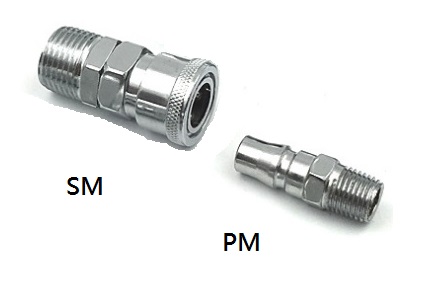 鋼質快速接頭24PM小頭(40PMA)