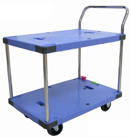DSK-304B2手推車(雙層單把手)900X600mm(300KG)
