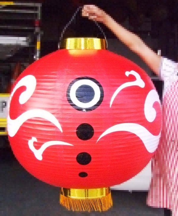 日式繪製燈籠