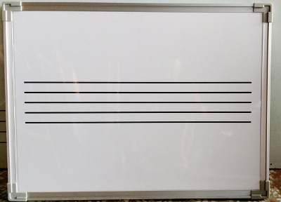 五音譜磁性白板