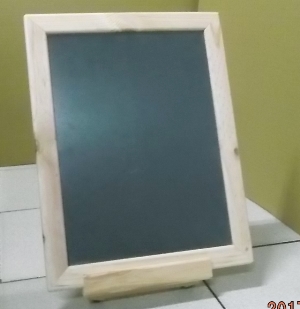 桌面型木框黑板