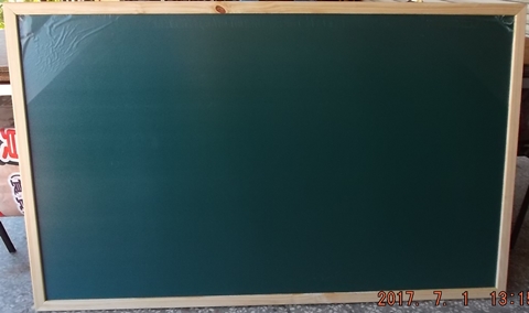 原木-木框磁性黑板