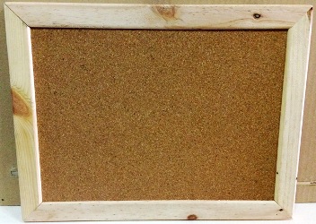 原木框軟木公佈欄佈告欄