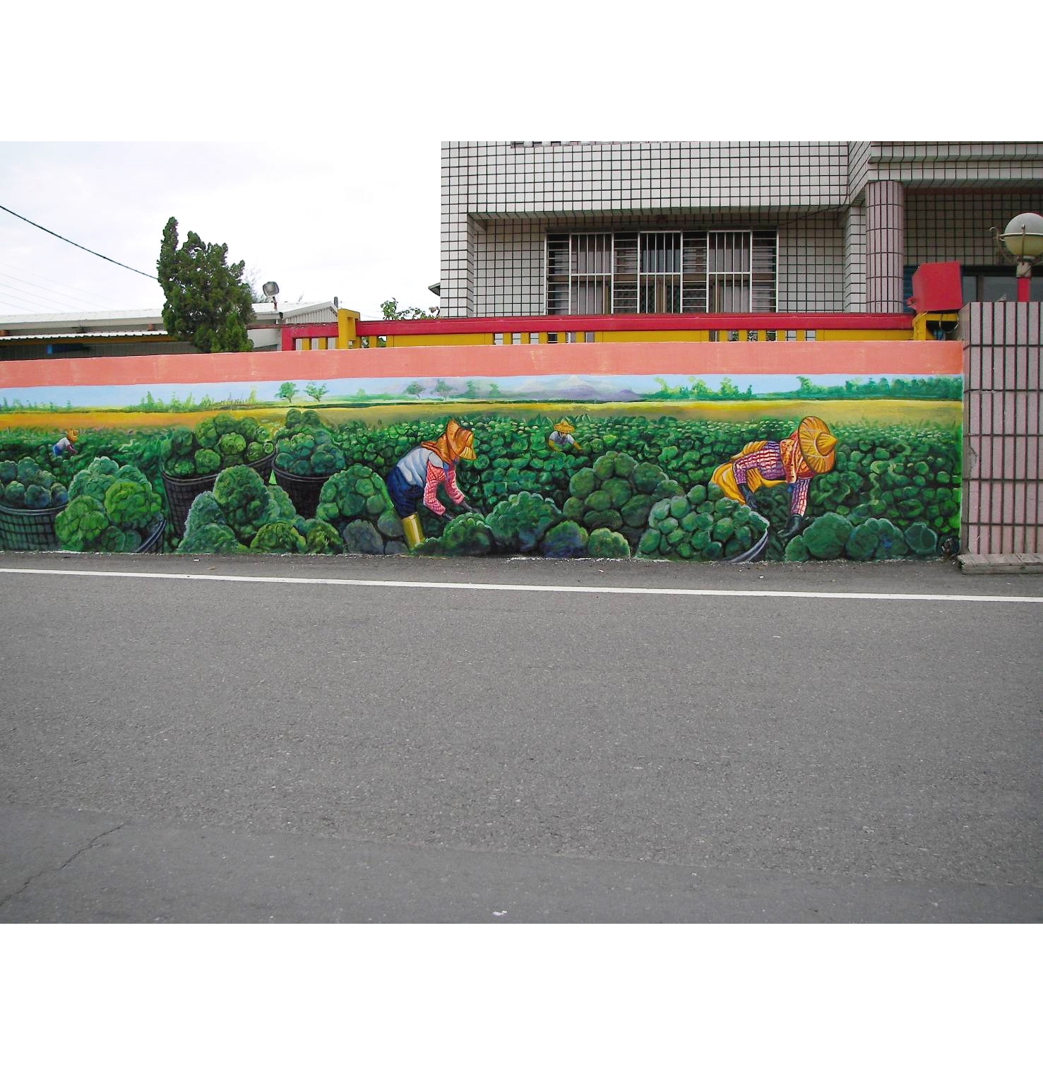 阿龍師專業彩繪-社區彩繪