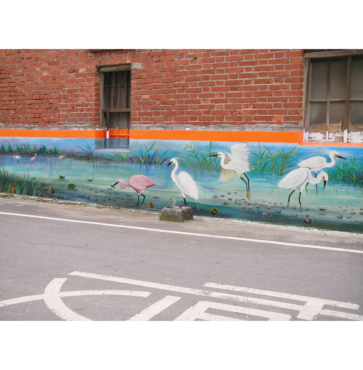 阿龍師專業彩繪-社區彩繪