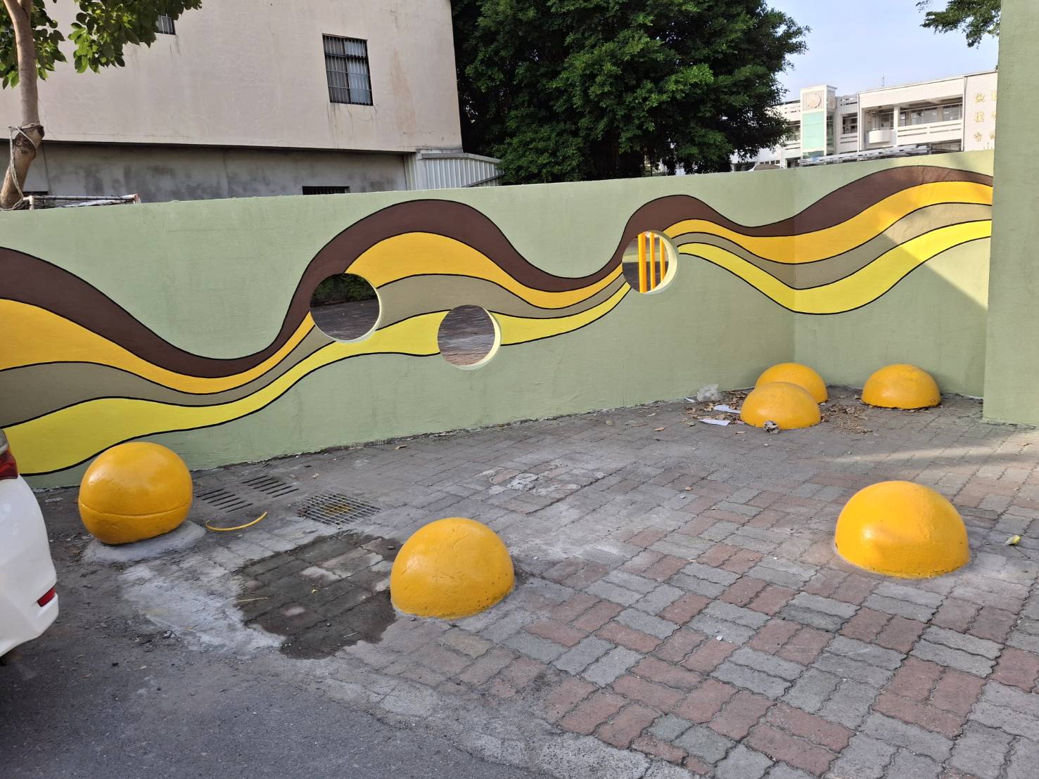 彰化三民國民小學校門口整修工程