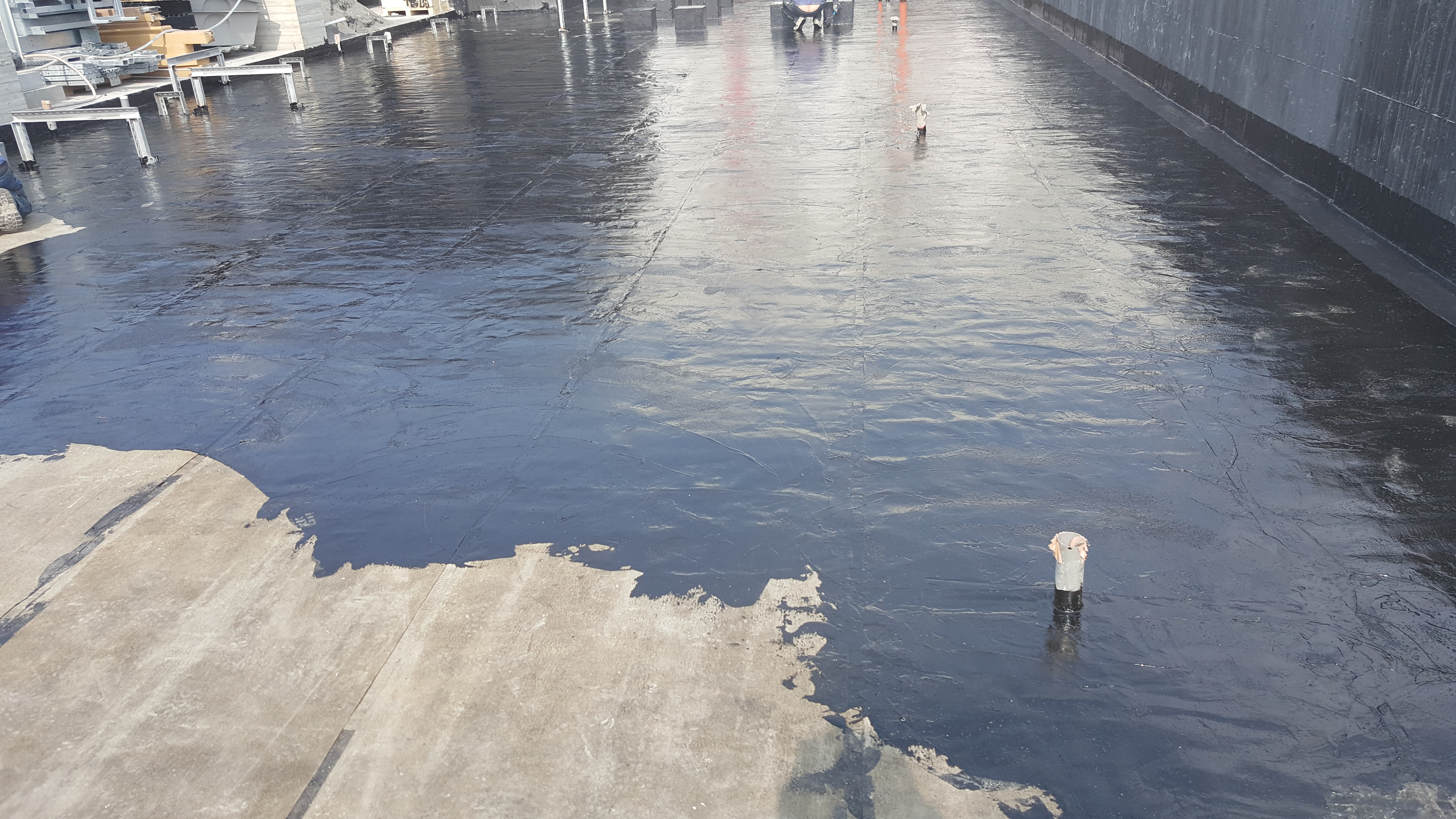 高雄旗山醫院七皮油毛氈施作