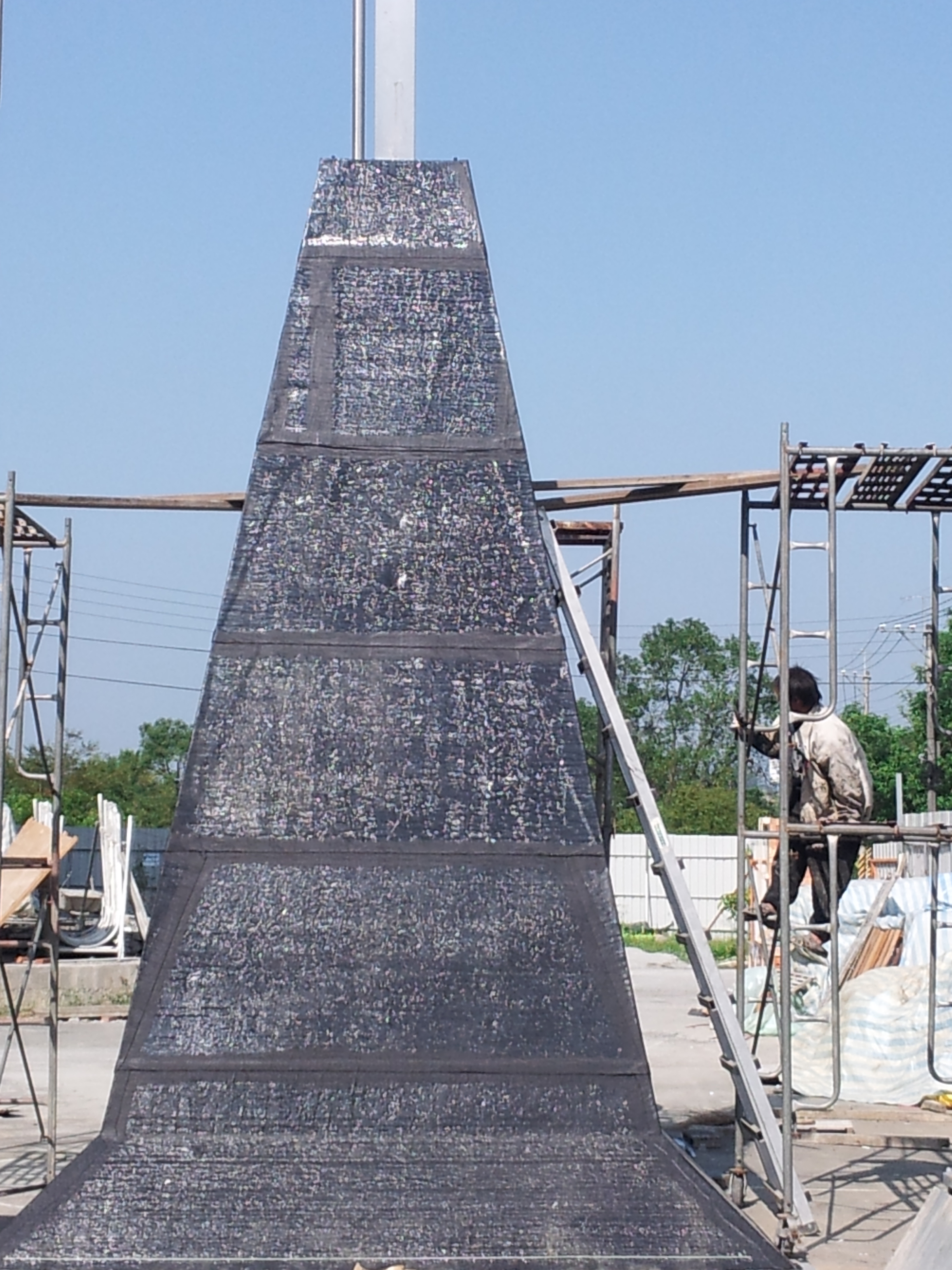 左鎮岡林教會防水毯施作