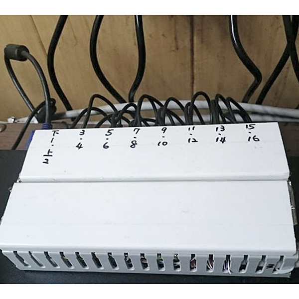 監視主機絞線收納