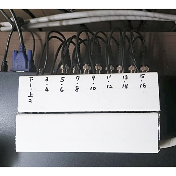 監視主機絞線收納