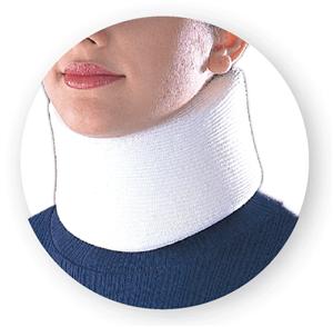 頸部海綿橡膠護具