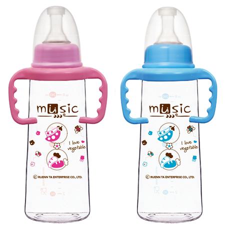 大底座把手奶瓶