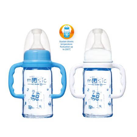 標準耐熱玻璃把手奶瓶120ml