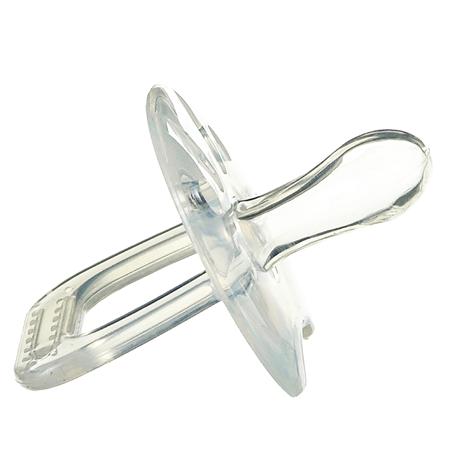 全矽膠扁平型安撫奶嘴6M+