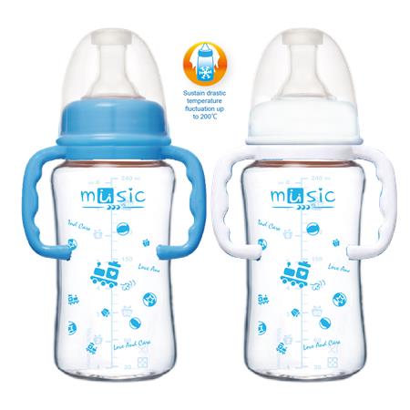 寬口耐熱玻璃奶瓶