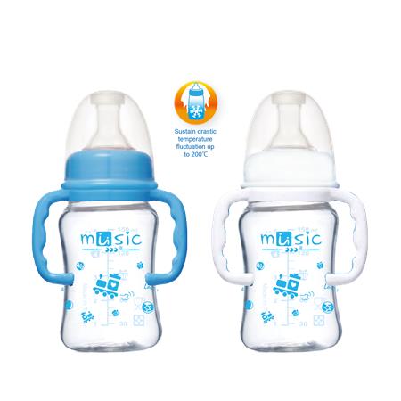 寬口耐熱玻璃奶瓶120ml