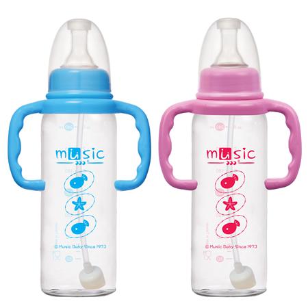 標準把手自動吸管奶瓶240ml