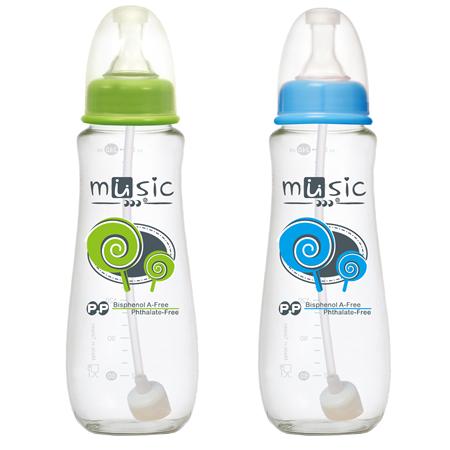 PP曲線吸管奶瓶