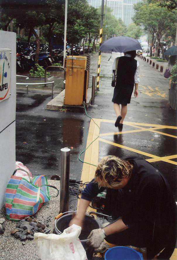 信義區停車場施工