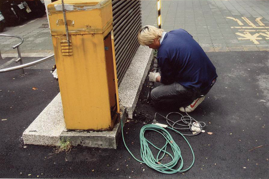 信義區停車場施工