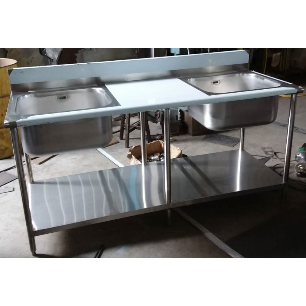 雙水槽工作台