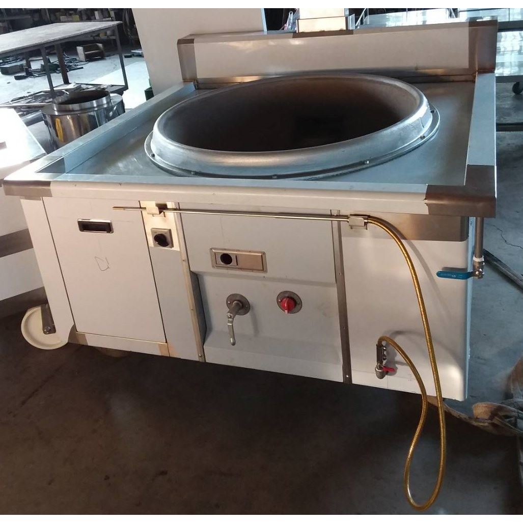 鼓風自動點火爐灶