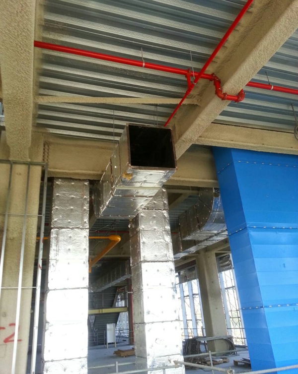 盈承企業(松原企業)---中央空調冷氣風管保溫工程