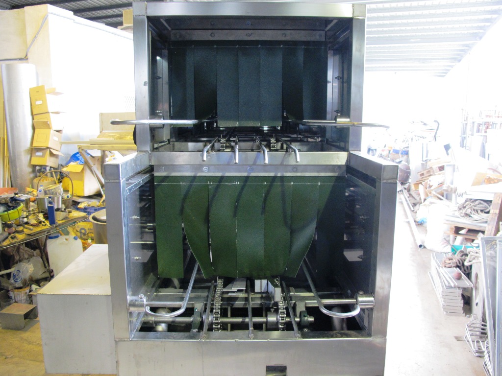 雙層洗籃機-入口