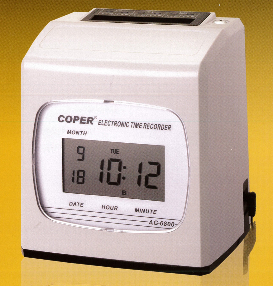 機械電子式卡鐘AG-6800