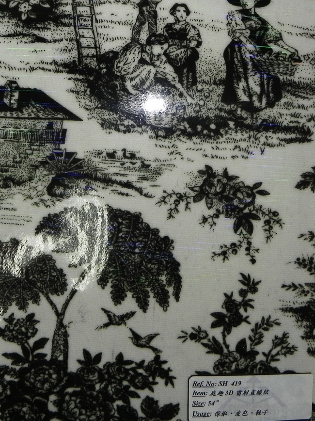 庭趣-3D雷射直線紋