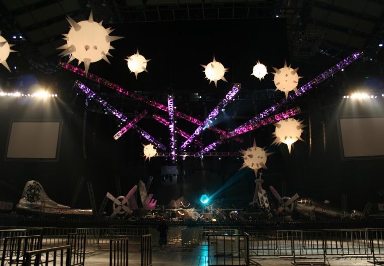 活動會場佈置氣球-演唱會刺球♡方愛企業專業造型氣球♡